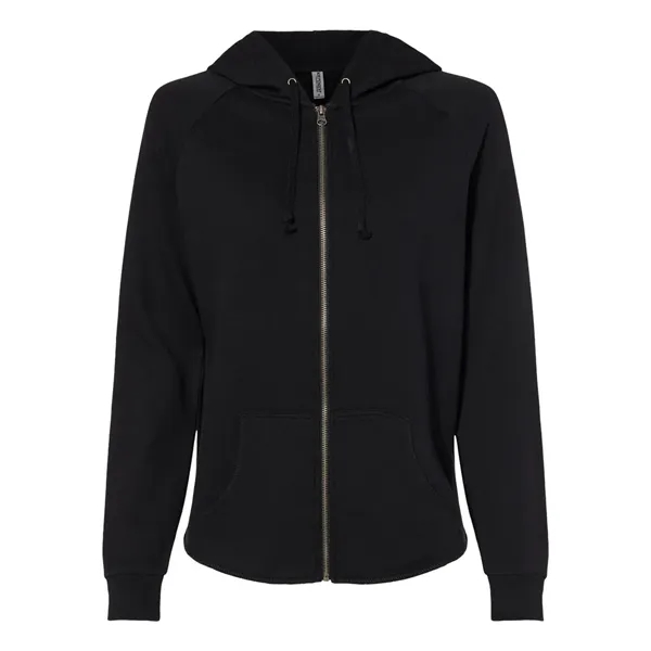 Independent Trading Co. Women's California Wave Wash Zip ...... from ASI 84358 S&S Activewear