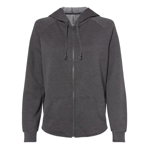 Independent Trading Co. Women's California Wave Wash Zip ...... from ASI 84358 S&S Activewear