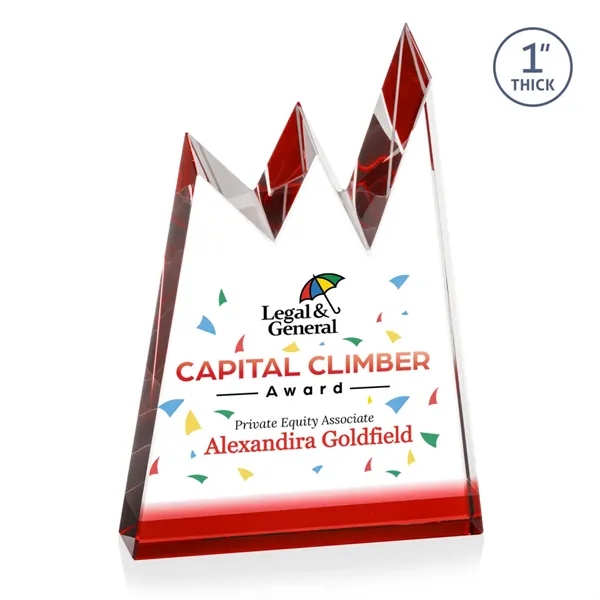 Alpine VividPrint™ Award - Red... from ASI 84592 St Regis Group / St Regis