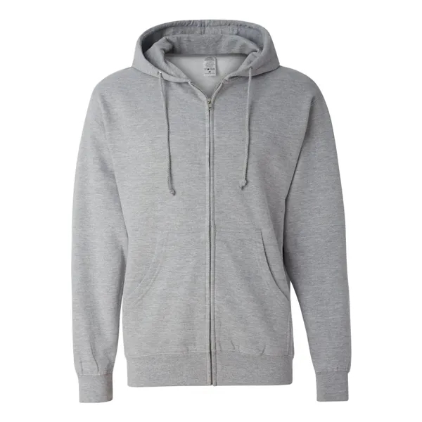 8.5 oz., 80% cotton / 20% polyester full-zip hood sweatshirt. Blank... from ASI 84358 S&S Activewear
