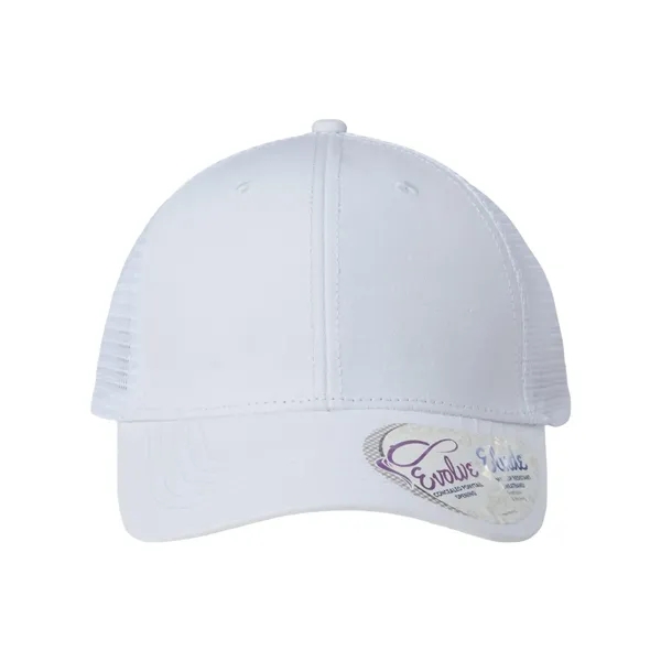 Infinity Her Women's Modern Trucker Cap... from ASI 84358 S&S Activewear