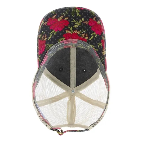 Infinity Her Women's Animal Print Mesh Back Cap... from ASI 84358 S&S Activewear