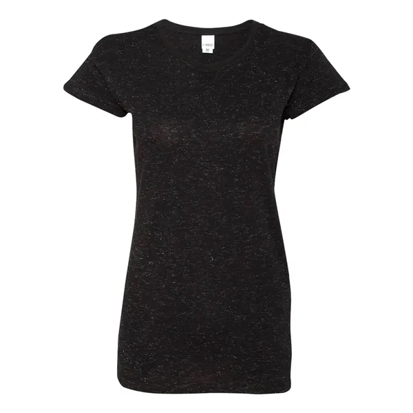 Women's glitter t-shirt. Blank.... from ASI 84358 S&S Activewear