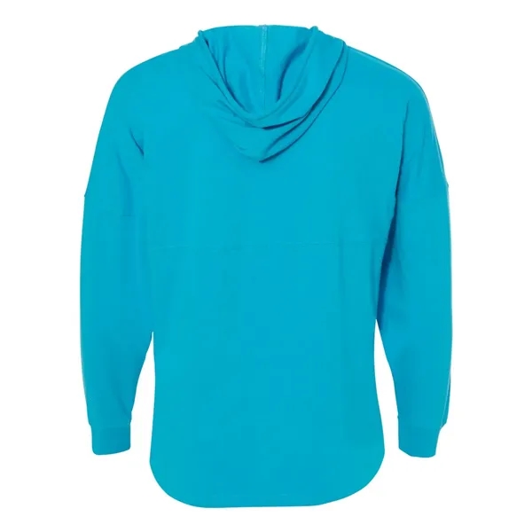 Long-sleeve t-shirt with jersey hood and matching draw cord.... from ASI 84358 S&S Activewear