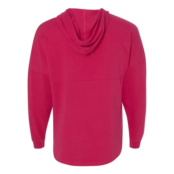 Long-sleeve t-shirt with jersey hood and matching draw cord.... from ASI 84358 S&S Activewear