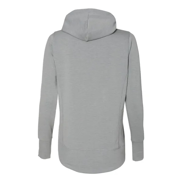 Omega Stretch Terry Women's Snap Placket Hooded Pullover... from ASI 84358 S&S Activewear