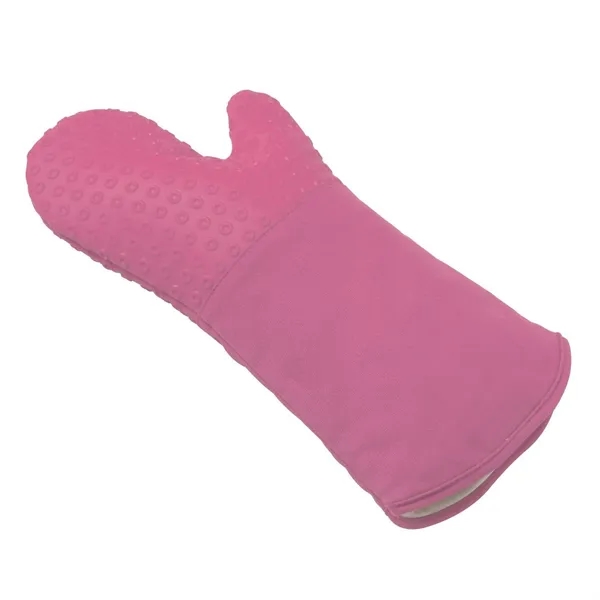 14.5" x 5.13" x 1" oven mitt that's made of silicone.... from ASI 68507 The Magnet Group / Innovations by Magnet™