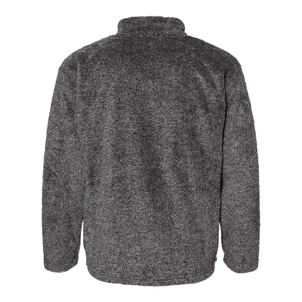J. America Boundary Shag Frosty Sherpa Quarter-Zip Pullover... from ASI 84358 S&S Activewear