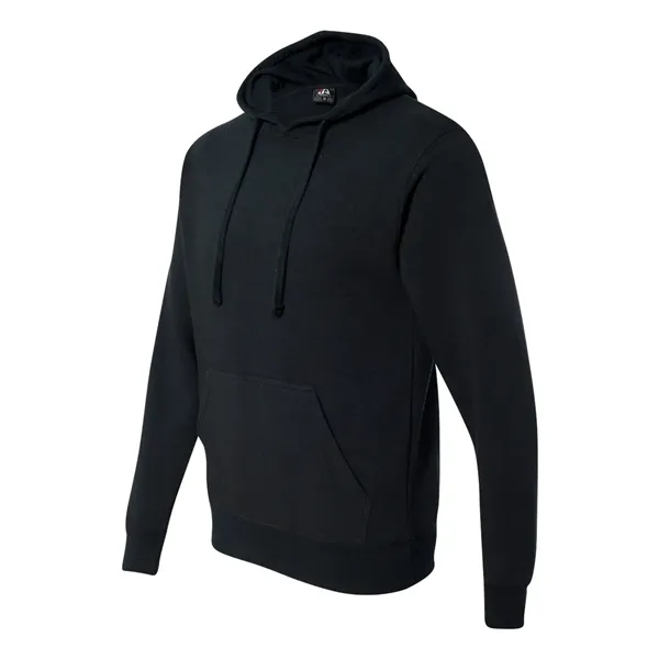 Fleece hooded sweatshirt with flat draw cord and front pouch pocket.... from ASI 84358 S&S Activewear