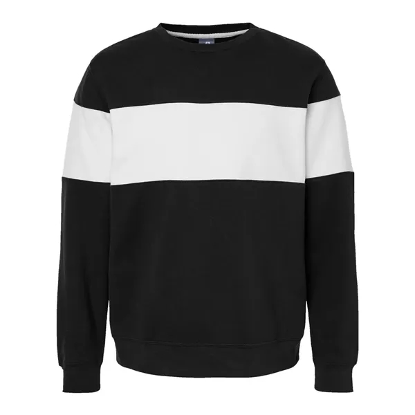 J. America Varsity Fleece Crewneck Sweatshirt... from ASI 84358 S&S Activewear