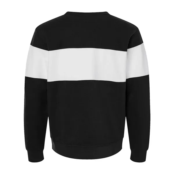 J. America Varsity Fleece Crewneck Sweatshirt... from ASI 84358 S&S Activewear