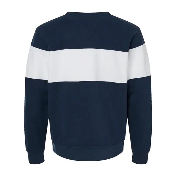 J. America Varsity Fleece Crewneck Sweatshirt... from ASI 84358 S&S Activewear