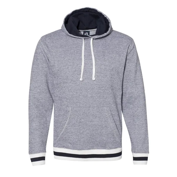 Peppered Fleece Lapover Hooded Pullover... from ASI 84358 S&S Activewear