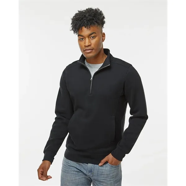 J. America Heavyweight Fleece Quarter-Zip Sweatshirt... from ASI 84358 S&S Activewear