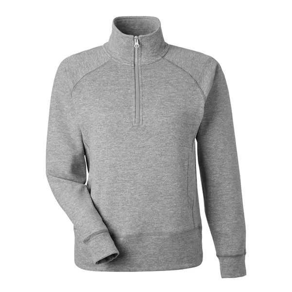 J. America Women's Electric Fleece Quarter-Zip Sweatshirt... from ASI 84358 S&S Activewear