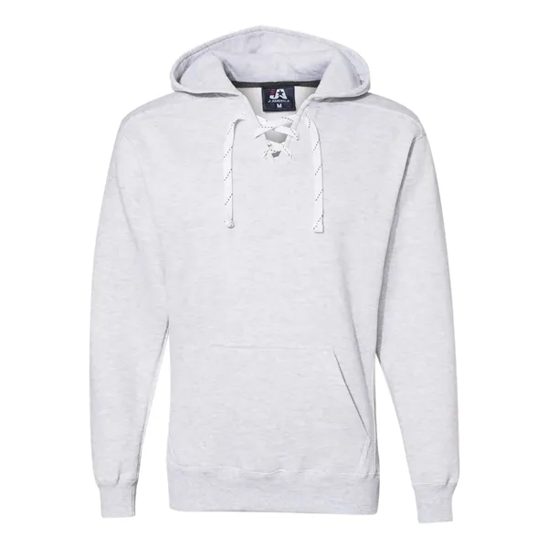 Adult sport lace hooded sweatshirt, 10.0 oz., 80/20 cotton/polyester. Blank product.... from ASI 84358 S&S Activewear