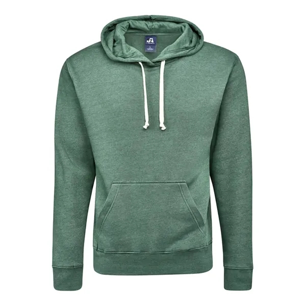 Triblend hooded pullover sweatshirt, coverstitched throughout, with a front pouch pocket... from ASI 84358 S&S Activewear