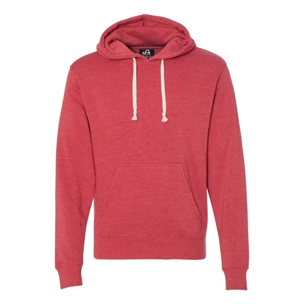 Triblend hooded pullover sweatshirt, coverstitched throughout, with a front pouch pocket... from ASI 84358 S&S Activewear