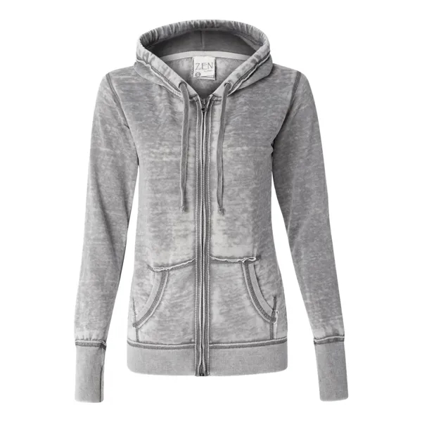 Women's full-zip hooded sweatshirt. Blank product.... from ASI 84358 S&S Activewear