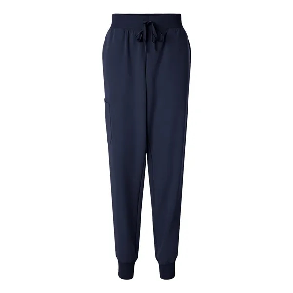 Jaanuu Women's Silex Knit-Waist Scrub Joggers - Petite Sizes... from ASI 84358 S&S Activewear