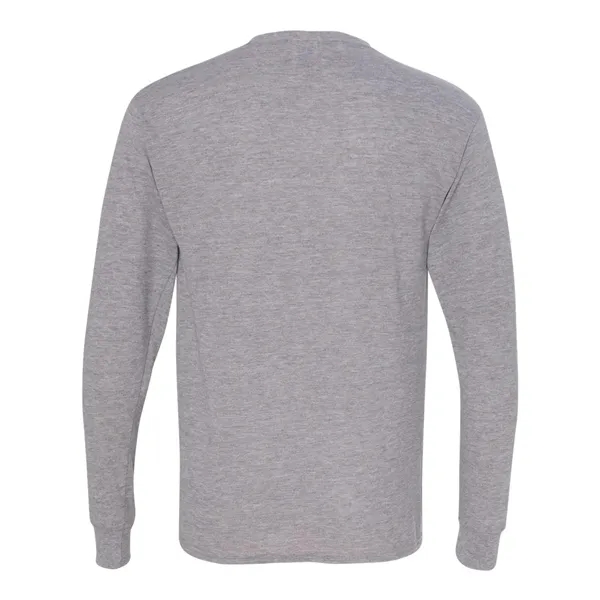 Lightweight polyester long sleeve T-shirt with moisture wicking properties. Blank.... from ASI 84358 S&S Activewear