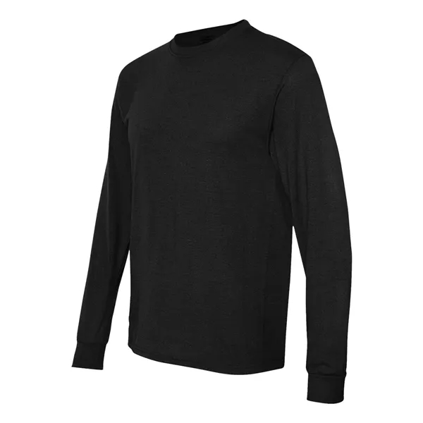 Lightweight polyester long sleeve T-shirt with moisture wicking properties. Blank.... from ASI 84358 S&S Activewear
