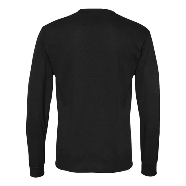 Lightweight polyester long sleeve T-shirt with moisture wicking properties. Blank.... from ASI 84358 S&S Activewear