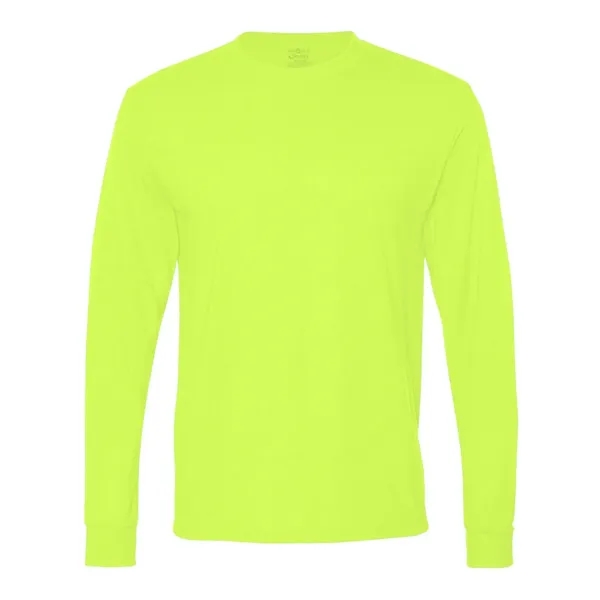 Lightweight polyester long sleeve T-shirt with moisture wicking properties. Blank.... from ASI 84358 S&S Activewear