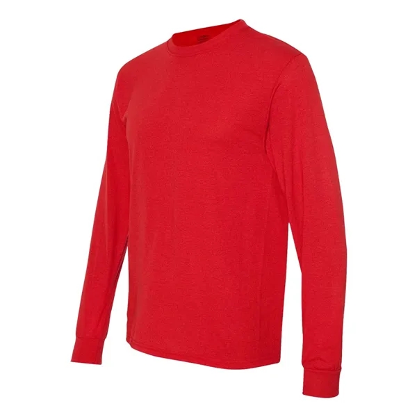 Lightweight polyester long sleeve T-shirt with moisture wicking properties. Blank.... from ASI 84358 S&S Activewear