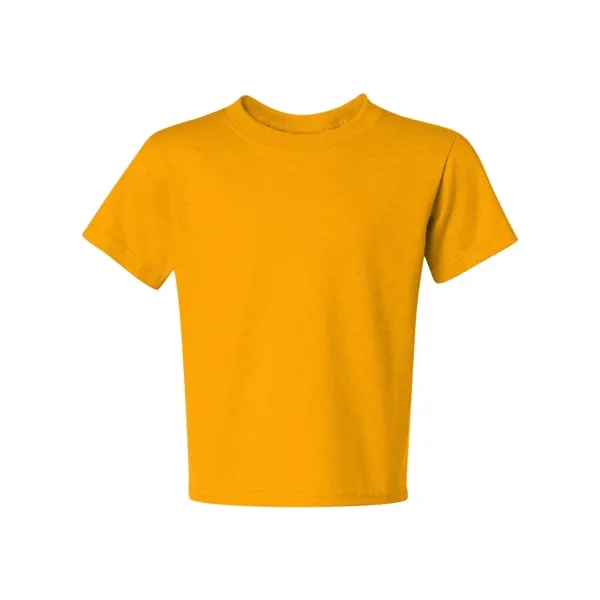 Youth 5.6 oz., 50% cotton / 50% polyester t-shirt. Blank product.... from ASI 84358 S&S Activewear