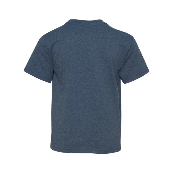 Youth 5.6 oz., 50% cotton / 50% polyester t-shirt. Blank product.... from ASI 84358 S&S Activewear