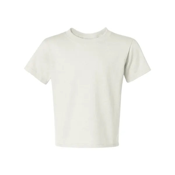 Youth 5.6 oz., 50% cotton / 50% polyester t-shirt. Blank product.... from ASI 84358 S&S Activewear
