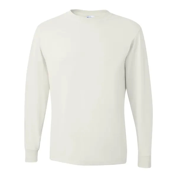 Adult long sleeve 5.6 oz. 50% cotton / 50% polyester t-shirt.... from ASI 84358 S&S Activewear