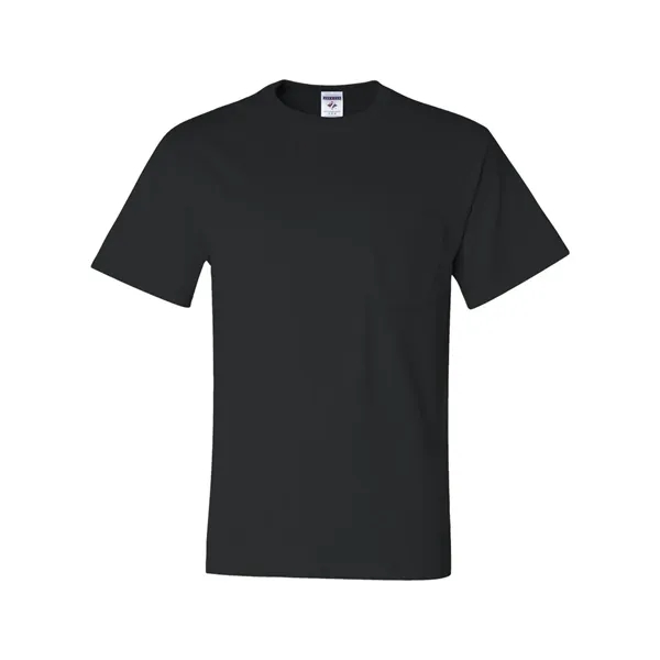Adult heavyweight blend 5.6 oz., t-shirt with a left chest pocket.... from ASI 84358 S&S Activewear