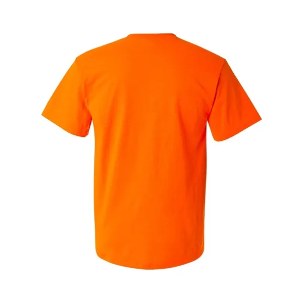 Adult heavyweight blend 5.6 oz., t-shirt with a left chest pocket.... from ASI 84358 S&S Activewear
