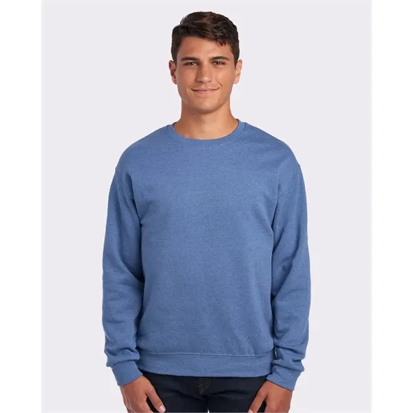Adult crewneck sweatshirt. 8.0 oz. 50% cotton/50% polyester. Blank product.... from ASI 84358 S&S Activewear