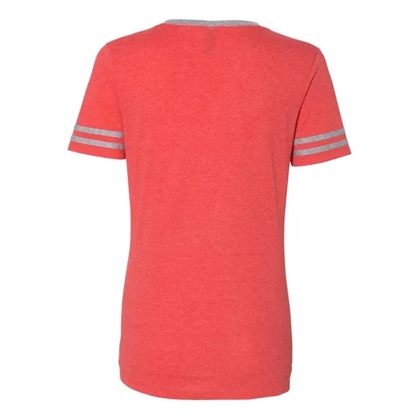 Triblend Women's V-Neck Varsity T-Shirt... from ASI 84358 S&S Activewear