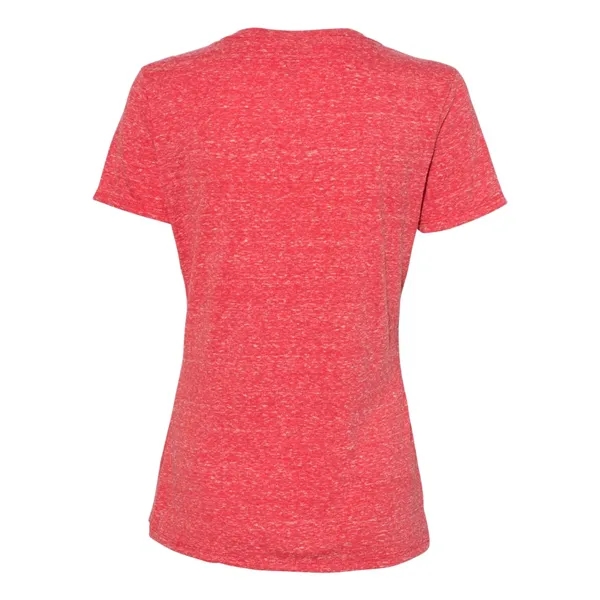 Jerzees Snow Heather Jersey Ladies' V-Neck... from ASI 84358 S&S Activewear