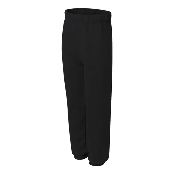 Youth, 8.0 oz. 50% cotton/50% polyester sweatpants. Blank product.... from ASI 84358 S&S Activewear