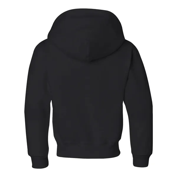 Youth 8.0 oz. 50% cotton/50% polyester hooded sweatshirt. Blank product.... from ASI 84358 S&S Activewear