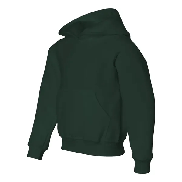 Youth 8.0 oz. 50% cotton/50% polyester hooded sweatshirt. Blank product.... from ASI 84358 S&S Activewear