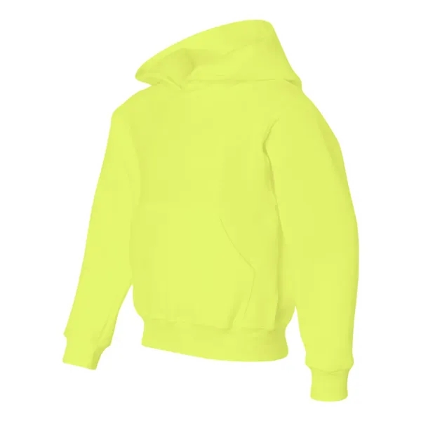 Youth 8.0 oz. 50% cotton/50% polyester hooded sweatshirt. Blank product.... from ASI 84358 S&S Activewear