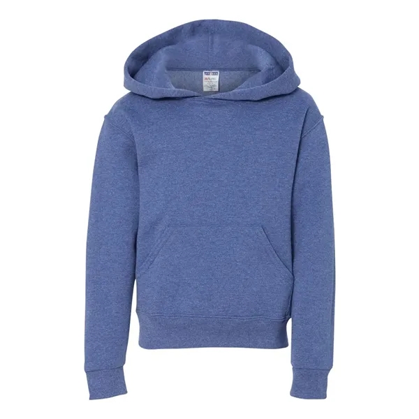 Youth 8.0 oz. 50% cotton/50% polyester hooded sweatshirt. Blank product.... from ASI 84358 S&S Activewear
