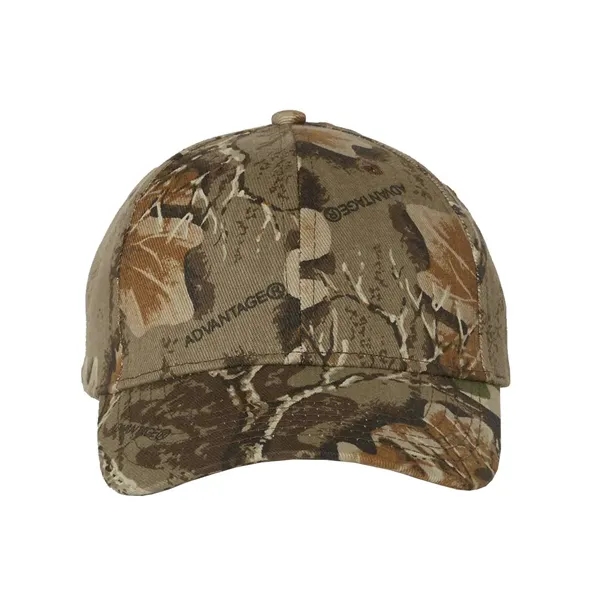 Structured, mid-profile mossy oak camouflage cap. Blank product.... from ASI 84358 S&S Activewear