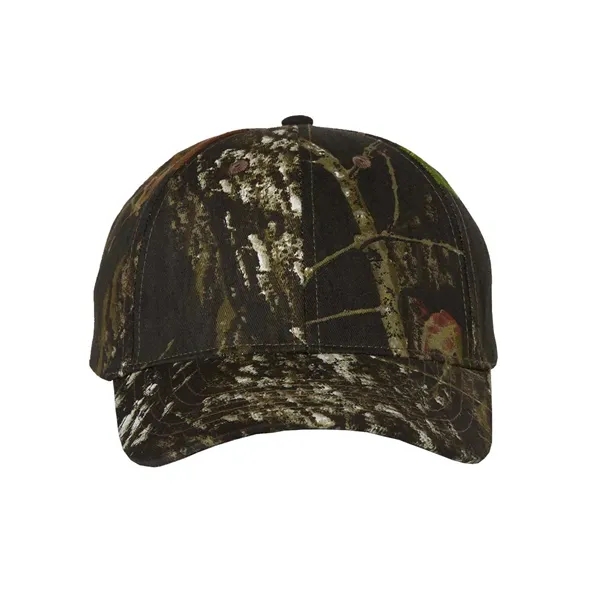 Structured, mid-profile mossy oak camouflage cap. Blank product.... from ASI 84358 S&S Activewear