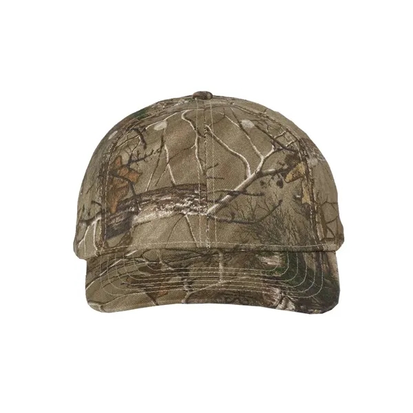 Structured camo cap made of 100% cotton twill. Blank product.... from ASI 84358 S&S Activewear
