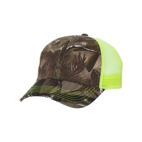 Mesh back camo print cap... from ASI 84358 S&S Activewear