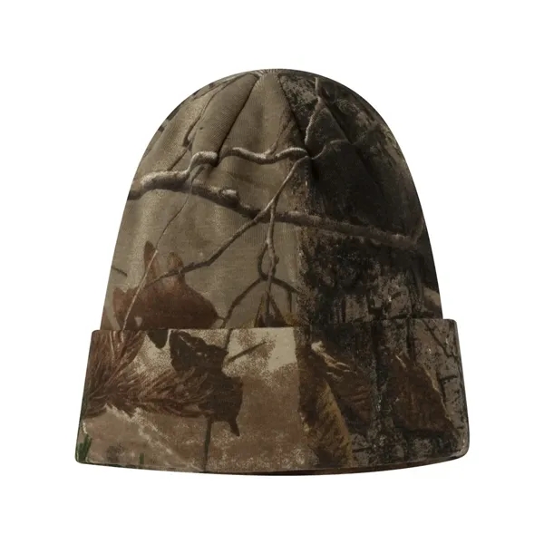 12" camo knit cap with acrylic interior lining... from ASI 84358 S&S Activewear