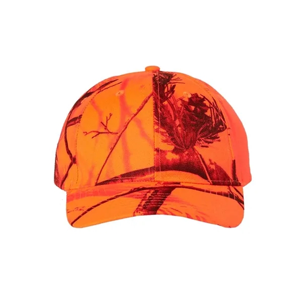 Six-panel, mid-profile, structured camouflage cap made of 100% polyester. Blank.... from ASI 84358 S&S Activewear