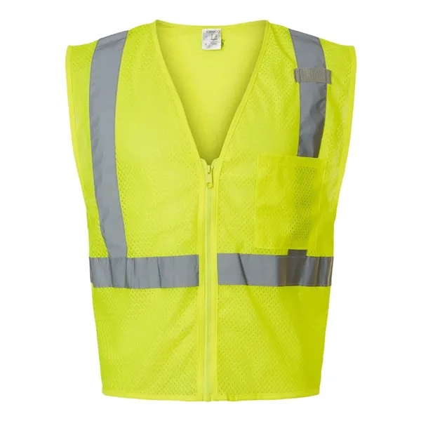 Single Pocket Zipper Mesh Vest... from ASI 84358 S&S Activewear